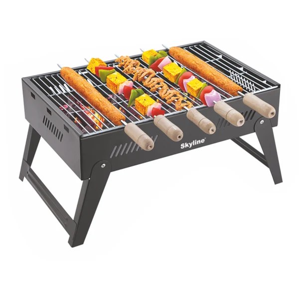 Charcoal Barbecue Foldable with 5 Skews VTL-4700
