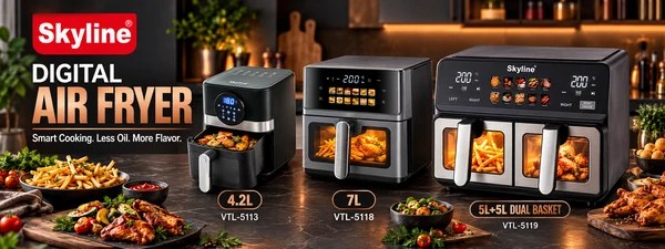 Skyline Air Fryer banner