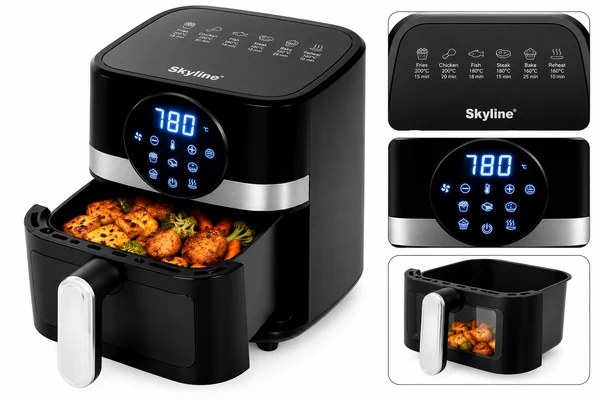 Skyline Digital Air Fryer with Window VTL-5113